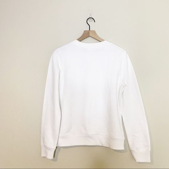 NWT 1901 White Pop, Clink, Fizz Graphic Long Sleeve Sweatshirt Medium - Picture 3 of 11